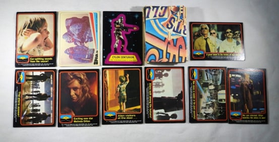 (37) 1970s Non-Sport Trading Cards