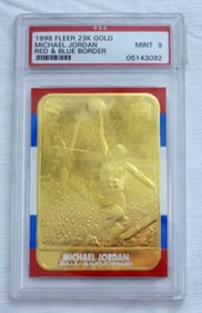 1998 Fleer 23K Gold Michael Jordan 06143092