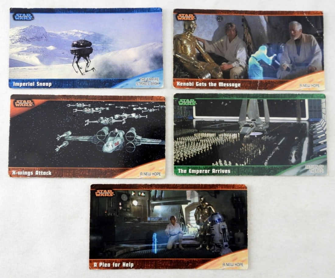 1997(5) Star Wars Trilogy TOPPS Wide Vision (1 of 2)
