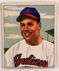 Dale Mitchell 1950 Bowman Gum Card