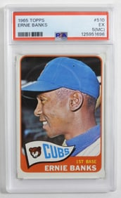 PSA TOPPS Ernie Banks #510