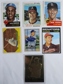 (7) Mixed Lot Of Baseball Cards