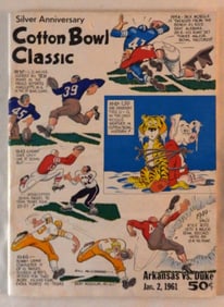Silver Anniversary Cotton Bowl Classic 1961