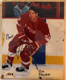 Tim Taylor Autographed 8x10