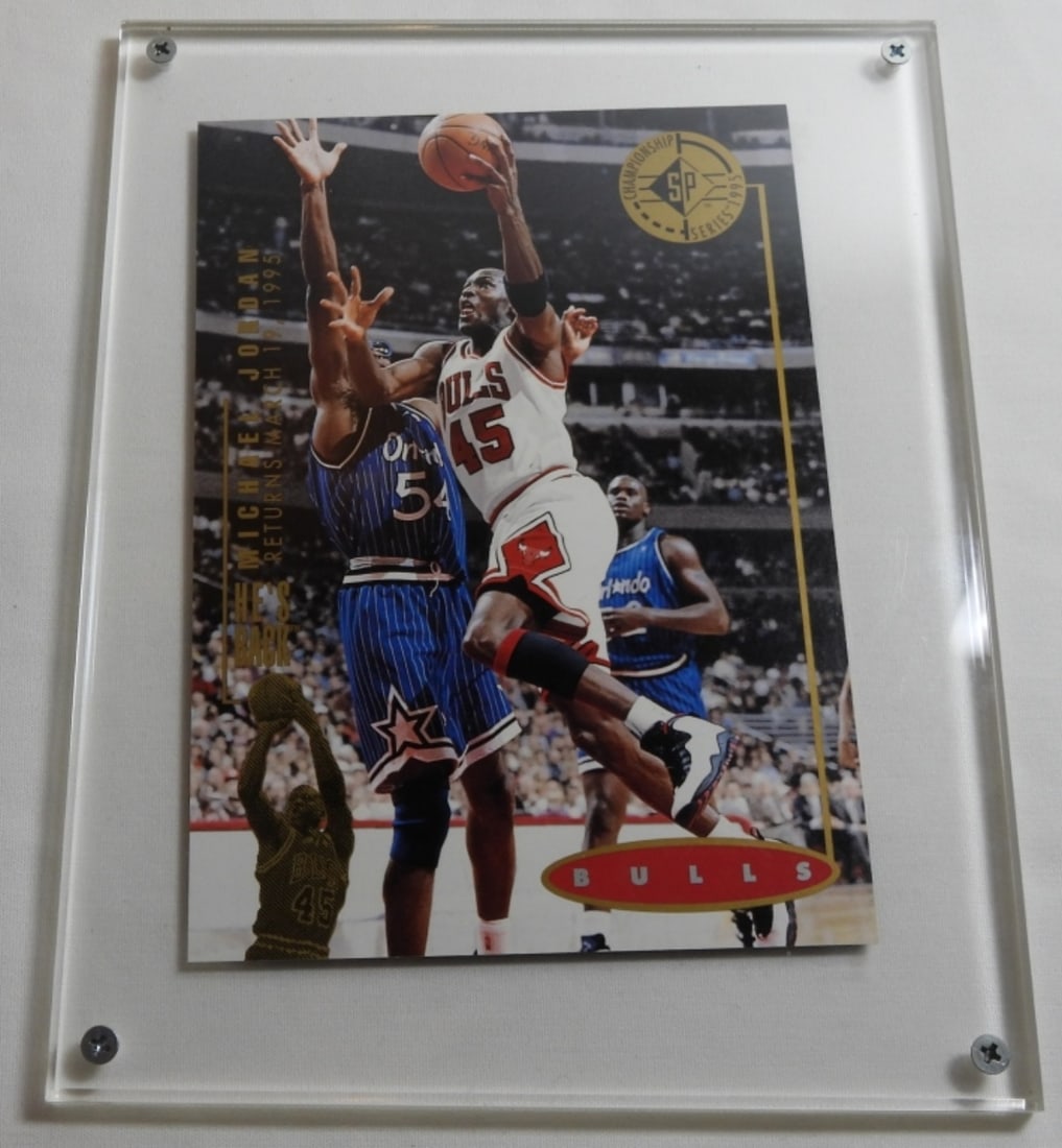 1994-95 Championship Series Michael Jordan: # 41 Jumbo Card