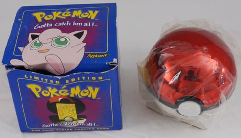 Jigglypuff 23K Gold-Plated Trading Card