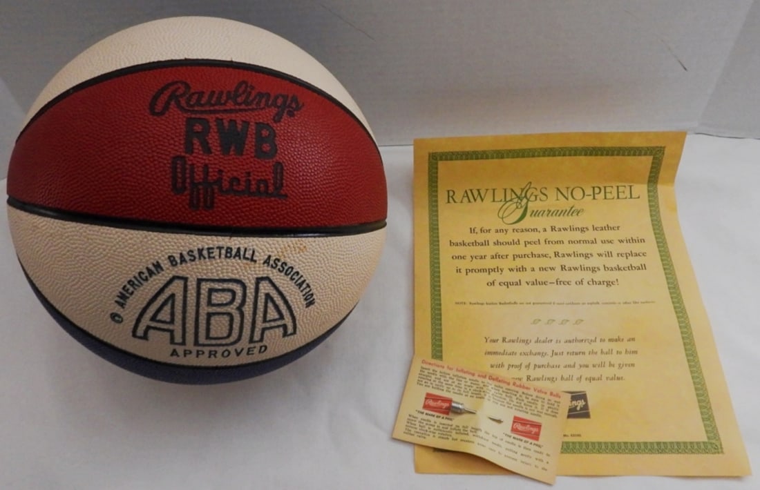 Vintage ABA Red, White & Blue Basketball (1 of 3)