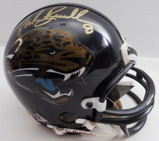 Mark Burnell Mini Helmet Autographed