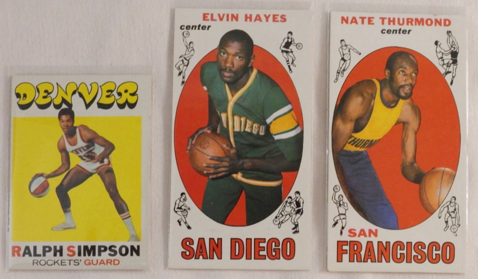 (3) TOPPS Basketball Cards (1 of 2)