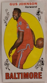 Gus Johnson Topps Basketball Card