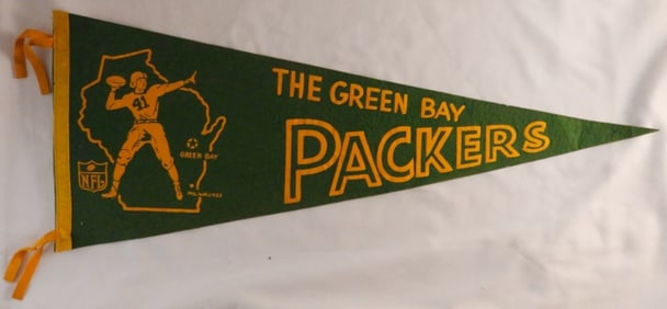 Vintage Green Bay Packers Pennant