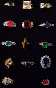 (14) Women's Fashion Rings