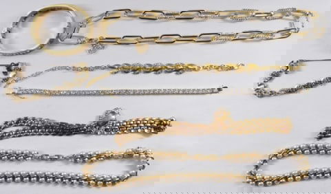 (3) Fashion Necklaces & (4) Bracelets