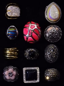 (11) Chunky Rings