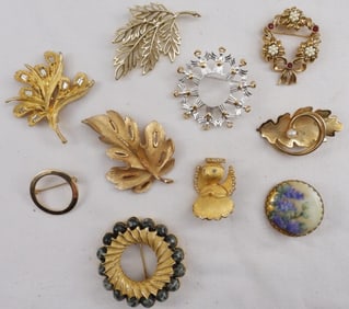(10) Brooches