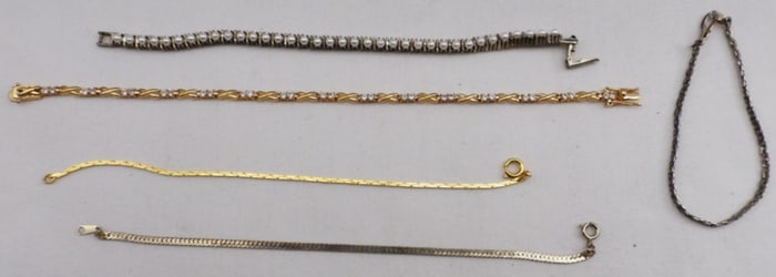 (5) Tennis Bracelets
