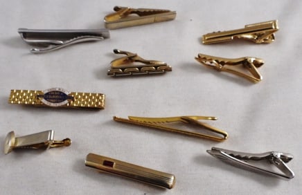 (10) Tie Clips