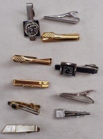 (10) Tie-Clips