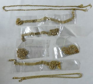 (7) Mixed Tone Necklaces