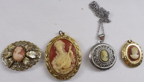 (4) Cameo Lot