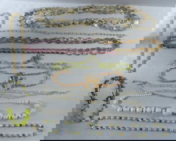 10 Chunky Beaded Necklaces