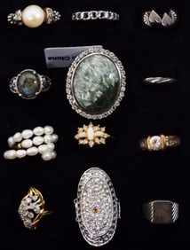 (12) Different Style Rings