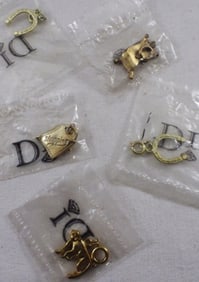 (5) Charm Bracelet Pendants