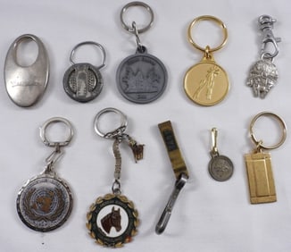 Mixed Lot Of Keychains
