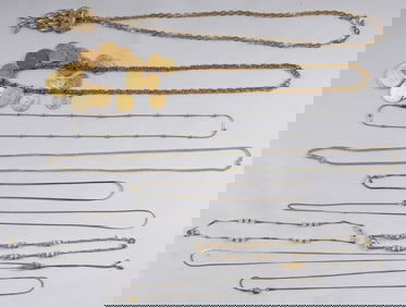 (10) Gold-Tone Jewelry