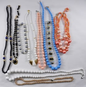 (9) Beaded Necklaces