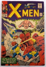 #15 The X-Men Marvel 1965 Origin Of The Beast