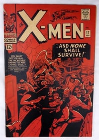 Marvel 1966 The X-Men #17 12-Cent Issue