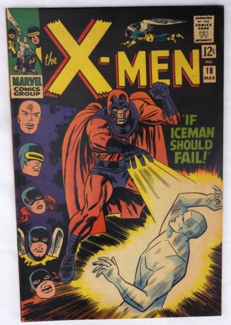 The X-Men Marvel #18 "If Iceman Should Fail!" (1 of 4)