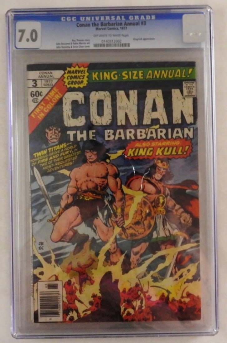 King-Size Annual Conan The Barbarian #3 CGC (1 of 2)