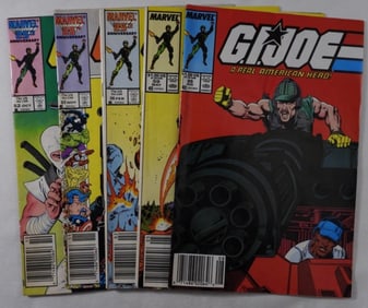 Five G.I.Joe: A Real American Hero!