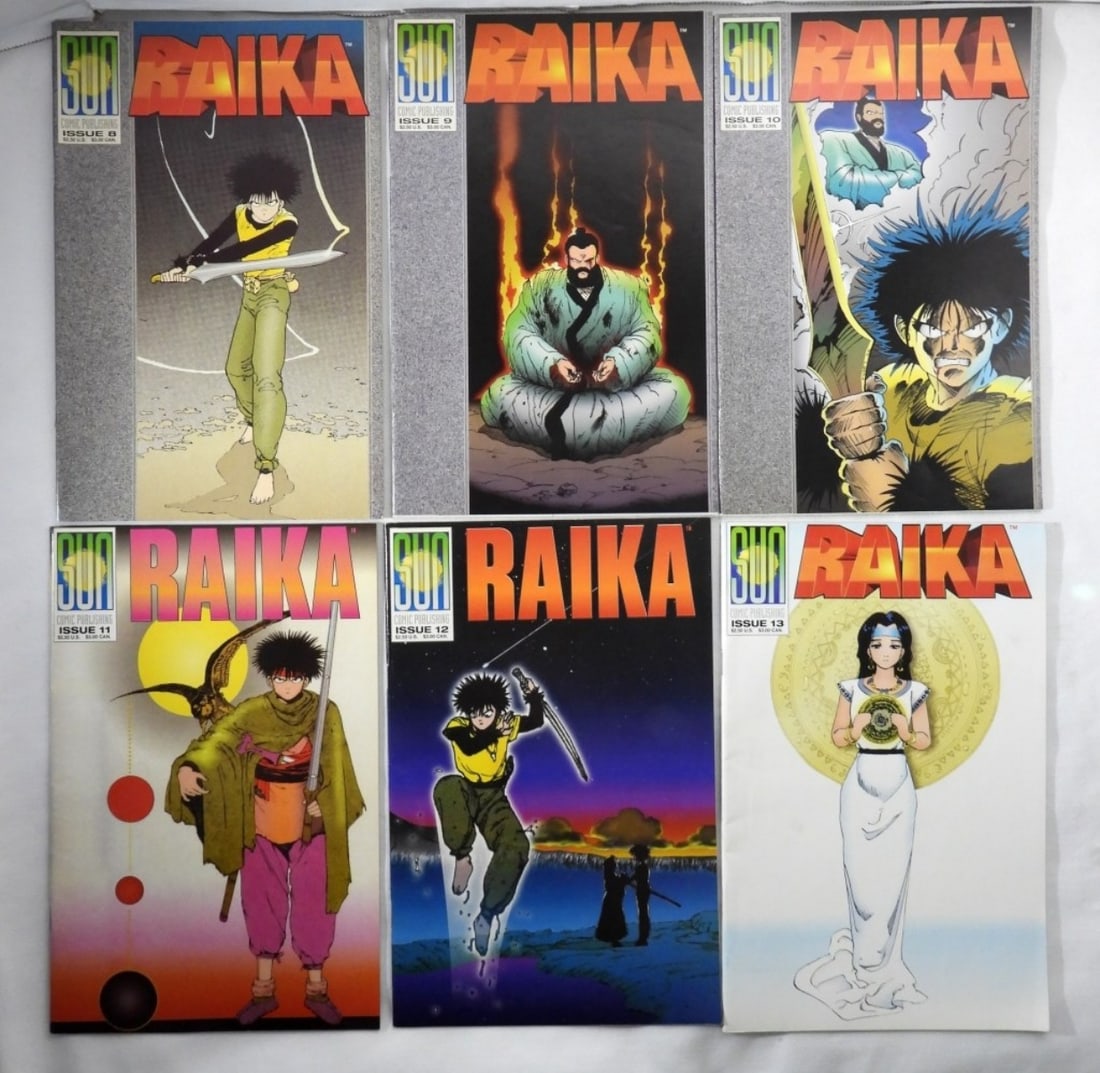 Raika 1992 A Sun Comic Publishing (1 of 3)