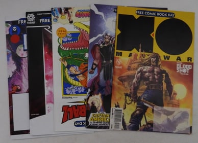 (5) Free Comic Book Day Books