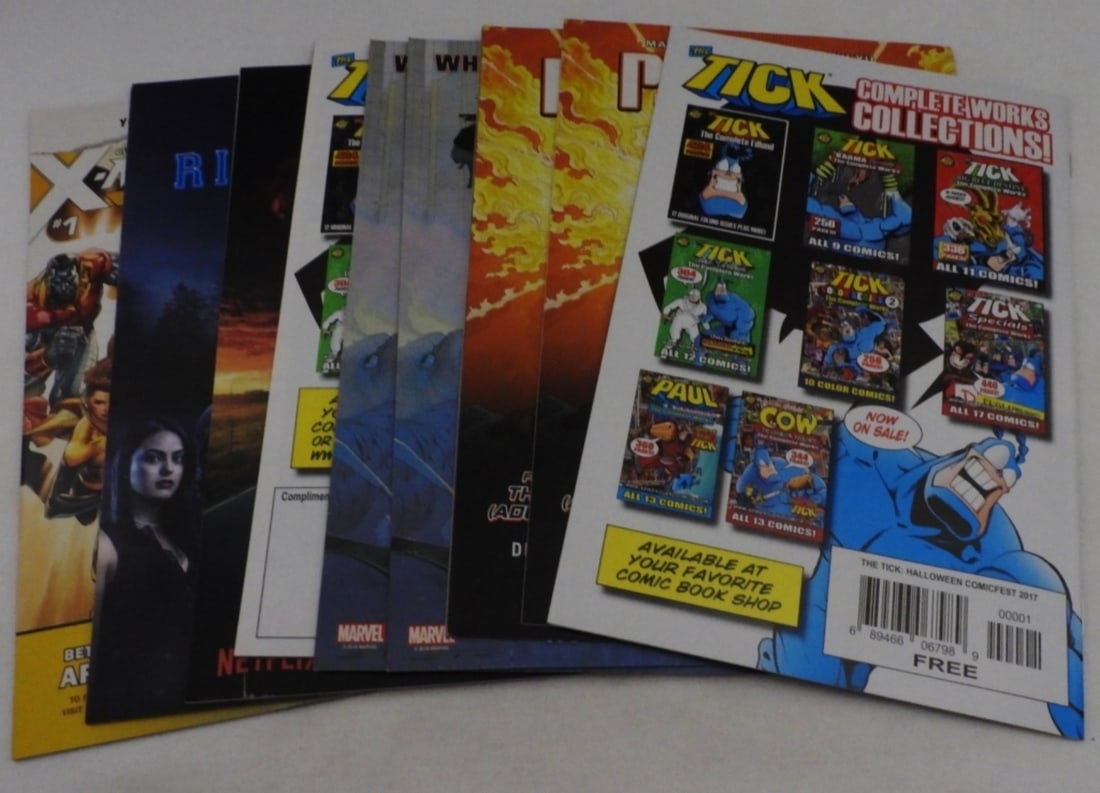 Fantastic Four & Silver Surfer Lot Of 15: 8 Silver Surfer and 7 Fantastic 4, conditions vary