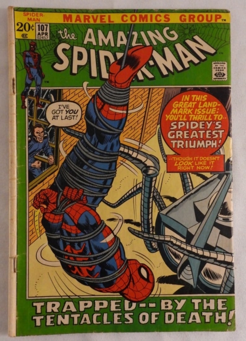 Marvel Bronze Age The Amazing Spider-Man: Number 107
