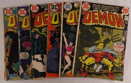 (6) DC "The Demon" Comics
