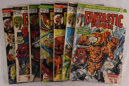 (7) Fantastic Four Comics