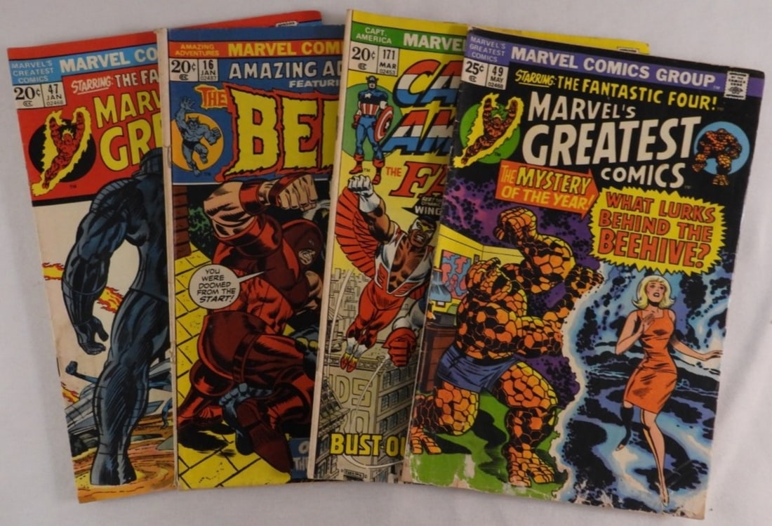 (4) Marvel Comics Group Mixed Lot (1 of 4)