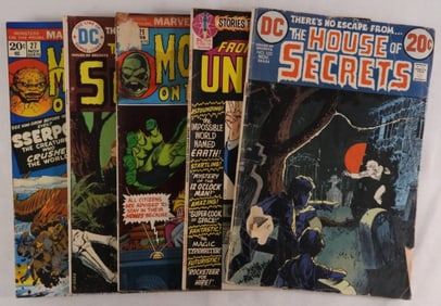 (5) Mixed Marvel & DC Comics