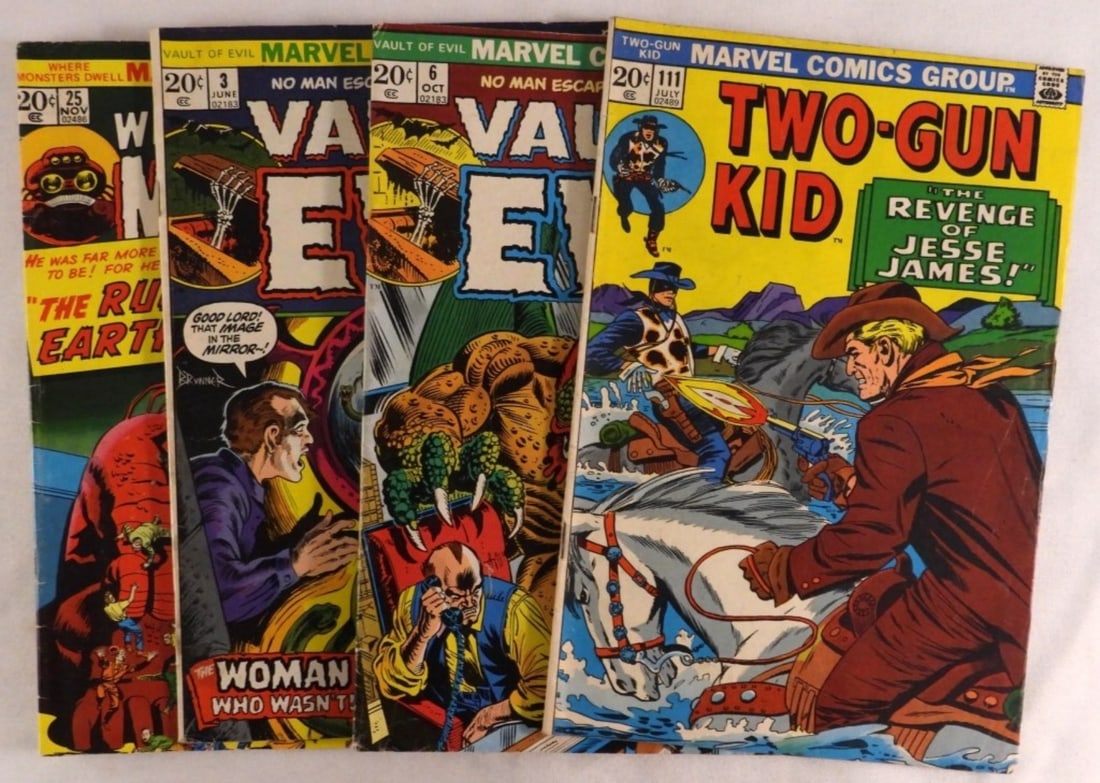 (4) Mixed Marvel Lot Of Comics (1 of 4)