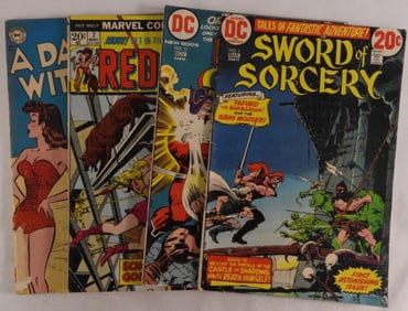 (4) Mixed Lot Of DC & Marvel Comics
