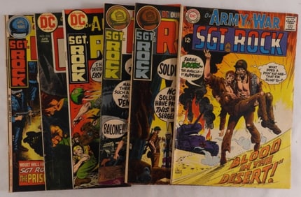 (6) Our Army At War Featuring Stg Rock