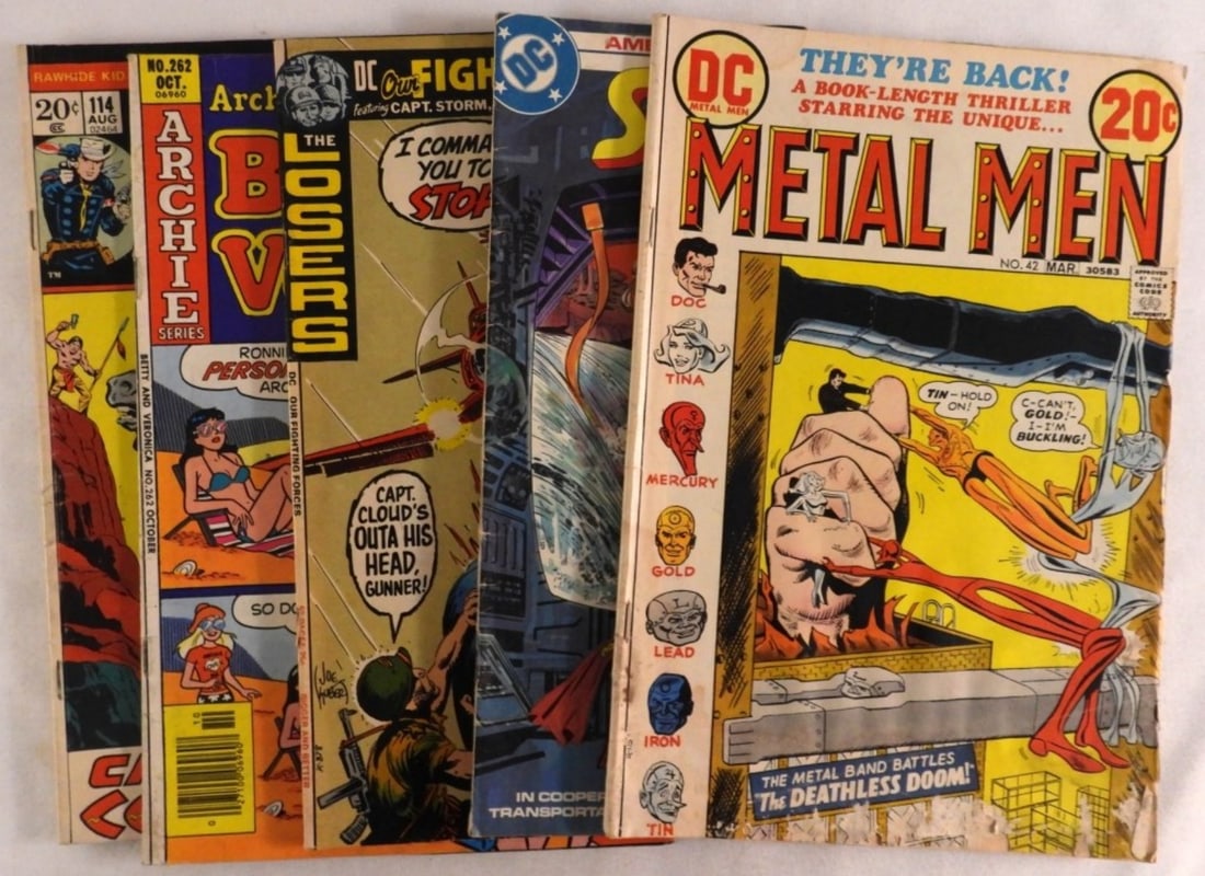 (5) Mixed DC & Marvel Lot (1 of 3)