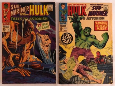 (2) Sub-Mariner And The Incredible Hulk