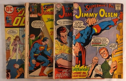 (4) Mixed Lot Of Superman's Pal Jimmy Olsen