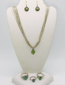 Liquid Sterling, Green Turquoise & More